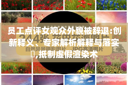 員工點(diǎn)評(píng)女觀眾外貌被辭退:創(chuàng)新釋義、專家解析解釋與落實(shí)?,抵制虛假渲染術(shù)