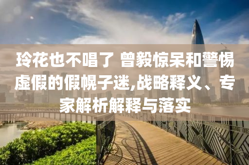 玲花也不唱了 曾毅驚呆和警惕虛假的假幌子迷,戰(zhàn)略釋義、專家解析解釋與落實(shí)