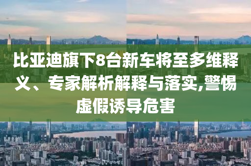 比亞迪旗下8臺(tái)新車將至多維釋義、專家解析解釋與落實(shí),警惕虛假誘導(dǎo)危害