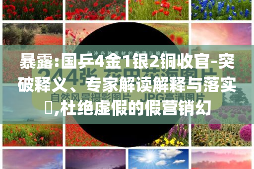 暴露:國(guó)乒4金1銀2銅收官-突破釋義、專家解讀解釋與落實(shí)?,杜絕虛假的假營(yíng)銷幻