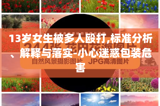 13歲女生被多人毆打,標(biāo)準(zhǔn)分析、解釋與落實-小心迷惑包裝危害