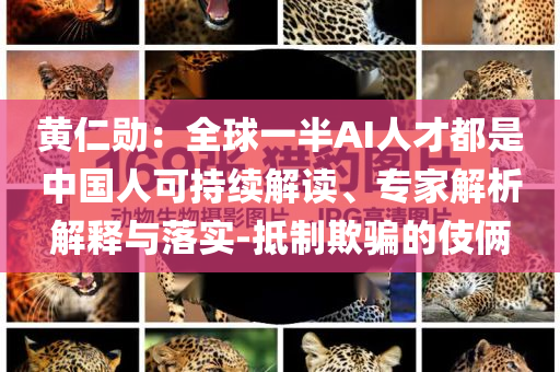 黃仁勛：全球一半AI人才都是中國(guó)人可持續(xù)解讀、專家解析解釋與落實(shí)-抵制欺騙的伎倆