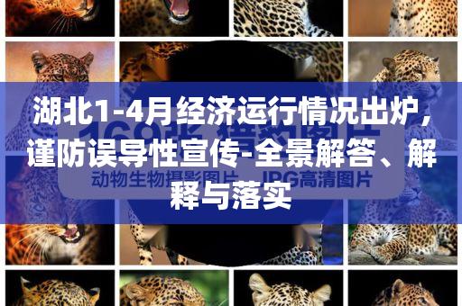 湖北1-4月經(jīng)濟運行情況出爐,謹(jǐn)防誤導(dǎo)性宣傳-全景解答、解釋與落實