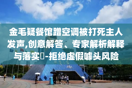 金毛疑餐館蹭空調(diào)被打死主人發(fā)聲,創(chuàng)意解答、專家解析解釋與落實(shí)?-拒絕虛假噱頭風(fēng)險(xiǎn)