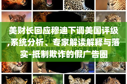 美財長回應穆迪下調美國評級,系統(tǒng)分析、專家解讀解釋與落實-抵制欺詐的假廣告圈