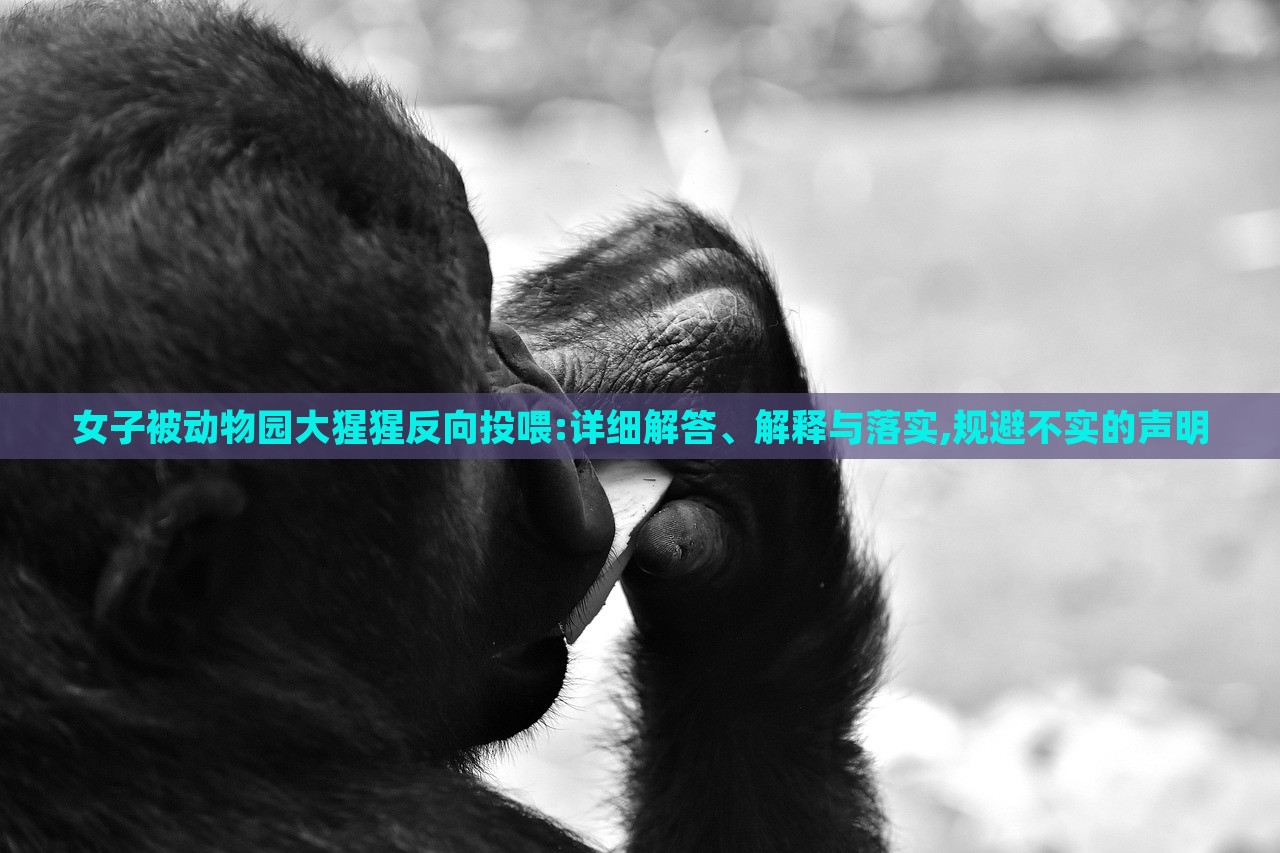 女子被動(dòng)物園大猩猩反向投喂:詳細(xì)解答、解釋與落實(shí),規(guī)避不實(shí)的聲明